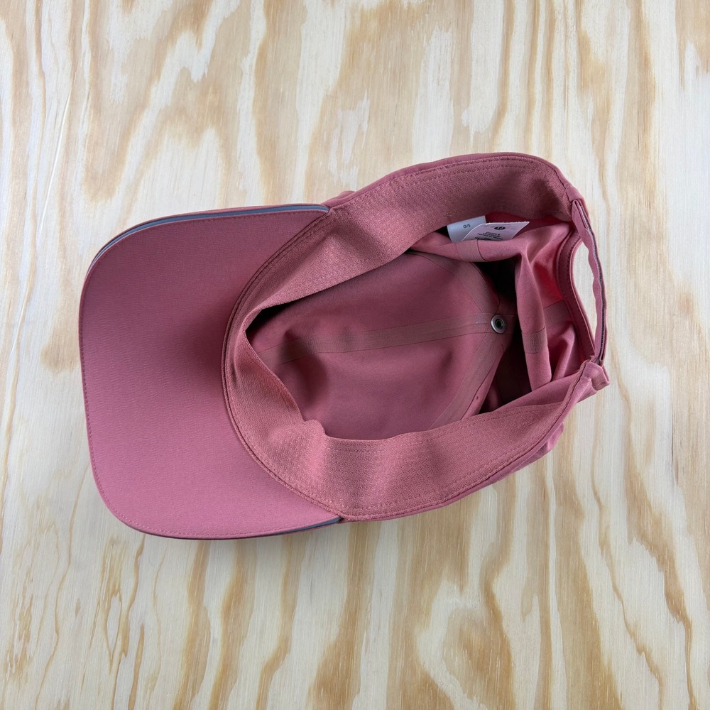 Lululemon Fast and Free Running Hat Pink Rose Adjustable LW9CVUS Women O/S - Picture 3 of 7